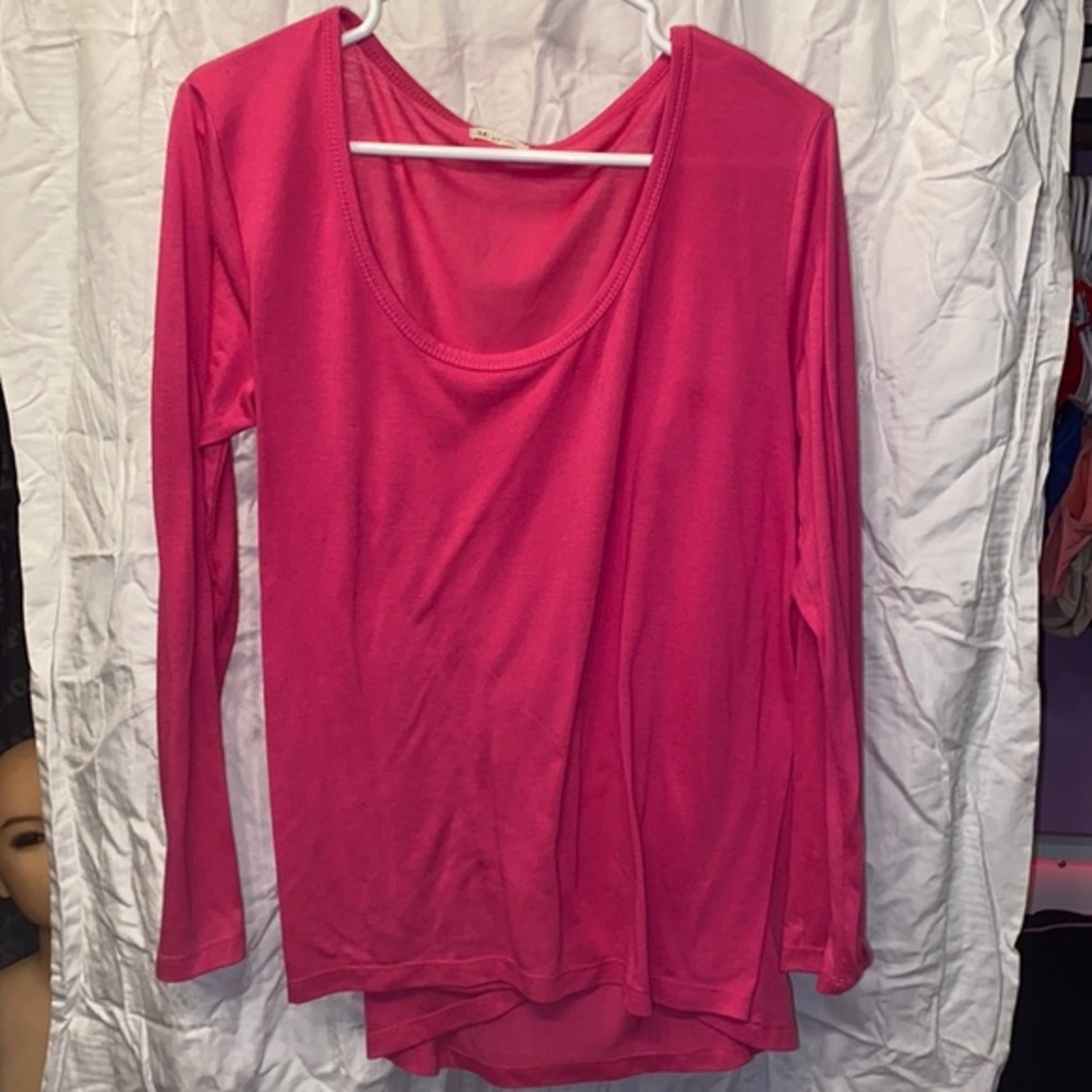 💰4 for $30 💰 Ladies Women’s Pink ladies long sleeve shirt